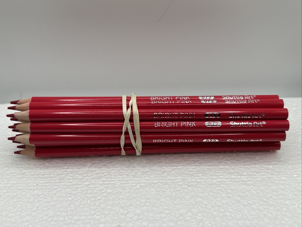 (20 COUNT) BRIGHT PINK 072 – Shuttle Art Colored Pencils