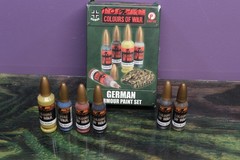 Colours Of War Paints – German Colors – American Colors – 12 bottles some used