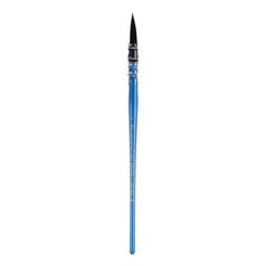 22mm / 0.87″ Soft Synthetic Squirrel Paint Brush for Artists, Blue