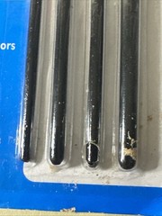 Artist brushes Flat Round Finest Red Sable & Pure White Bristle