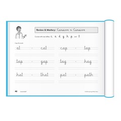 , Cursive Kickoff, Student Workbook, Age 7+, 2nd Grade+, Print and Cursive Ha…
