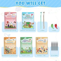 13 Piece Magic Ink Writing Instrument Set for Kids Handwriting Practice