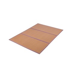 Japanese Tatami Mat, 80 x 55 in Foldable Handwoven Natural Rattan Tatami Mat…