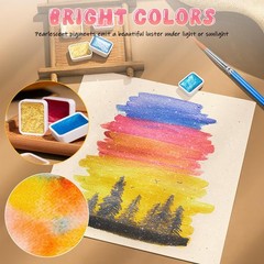 2pc Forestry Shifting Watercolor Set – Shimmer 0.8 Ounce (Pack of 4), no