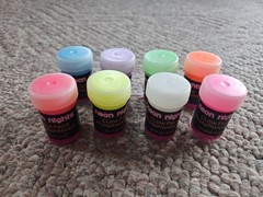 Glow Magic Black Light Paint Set – Set of 8 – Fluorescent Fabric Paint (20mil)