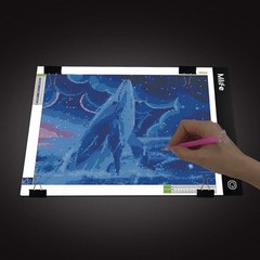 Mlife A4 LED Light Pad – Diamond Art Box Tracing Board A4, White