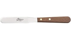 Small S/S 4-1/4″ Spatula w/ Wood Handle
