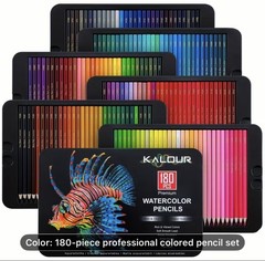 180 Kalour Watercolor Pencils Shipping Included