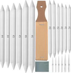 20Pcs Blending Stumps for Drawing, Tortillions Blending Sticks for Beginner Draw