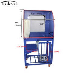 Vertical Type Screen Printing Washout Tank with Blacklighting for Washing Plate