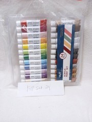 Professional Grade Acrylic Paint Set 24 Tubes Archival Quality Artist Studio Pro