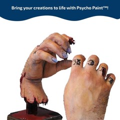 Psycho Paint Platinum Silicone Paint Base 8 Ounce Kit Mold Making Crafts DIY