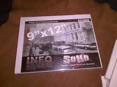 New SoHo Painting Boards 6×9, 9×12 Art Bites All Media Art Panel 2×4, 6×6