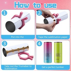 Sublimation Blanks Tumbler Clamp Tool for 20 Oz Sublimation Blanks Heat Resis…