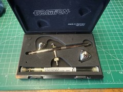 Harder & Steenbeck Evolution Two In One Airbrush Kit Made In Germany