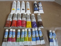 Lot Winsor & Newton Artists Oil Colour Grumbacher Gamblin 37ml Artist Loft ml