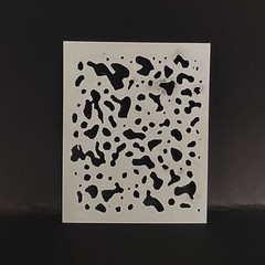 Weathering Effect Airbrush Stencil Digital Camo Reusable Metal Templates