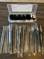 Depvision Body & Face Paint Brushes & Sponge Set 12 Pieces Absorbent Soft New