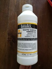 Liquitex Acrylic Medium, 1 Pint Squeeze Bottle, Matte