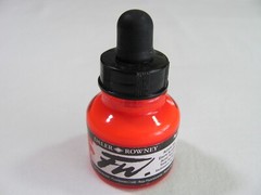 Daler Rowney FW Artists Acrylic Ink 29.5 ml/1fl oz Blue Red Yellow