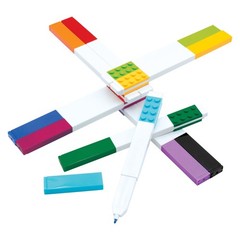 LEGO Marker 10 Pack (53101), Markers For Teachers, Coloring Book Supplies, Ba…