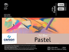 Drawing Pad Mi-Teintes, 12″X16″, Colors May Vary