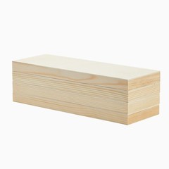 6 Pack Unfinished Wood Canvas Boards for Painting Deep Cradle 6×12 Panels