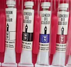 Winsor & Newton VINTAGE UNUSED London Oil Colour Paint Set Kit Outfit No 1 READ