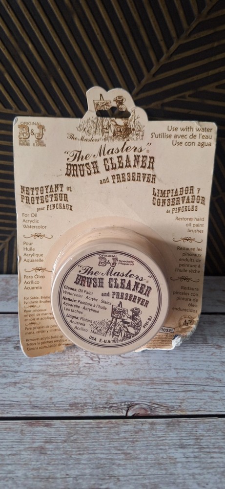 The Masters Brush Cleaner and Preserver 2.5 oz. Tub #11