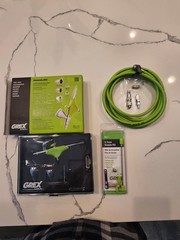 Grex Genesis XGi5 Airbrush Kit w/ 0.5 & 0.7mm Nozzles, Hose, Quick Connect