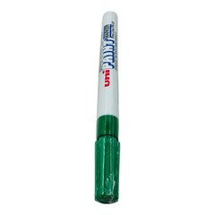 2 Markers Uni-Paint 63704 PX-21 Oil-Based Paint Marker Green Fine Line