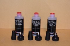 3 Silver Metal Head 4mm Paint Markers 2Oz Crafts Metal Wood Marking Auto Salvage