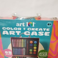 Art 101 Color and Create 53 Piece Set with 5 Coloring pages Sealed