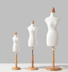 Mini Mannequin Doll Dress Form Tailor Dressmaker Sewing DIY Dollhouse Miniature