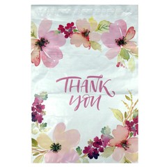 100 pcs Floral Flowers Pattern Self Seal Poly Mailers Envelopes Bags 10″ X 13″