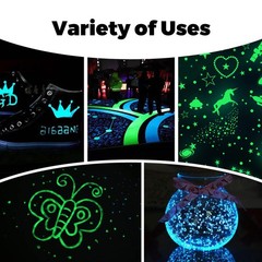 Glow In The Dark Paint Glow Paint Set Of Green And Blue Colors 60ml/2oz Each A