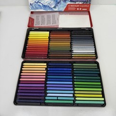 Caran D’Ache Neocolor II Aquarelle Water-Soluble Wax Pastels 84 Color Set