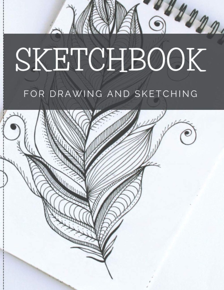 Sketchbook For Drawing And Sketching: 100 Blank Pages, Artist Sketch Pad, Durabl