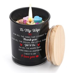 BeauGift Mothers Day Gifts for Wife, 2.75 inches (W) x 3.5 (H), Black
