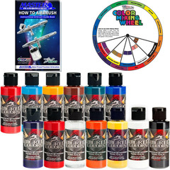 Top 12 Wicked Airbrush Paint Colors and Reducer with the Master How to Airbrush