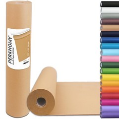 PerkHomy Brown Kraft Paper Roll 17.5″ x 1,200″ (100′) for x 100′,