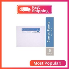 5 Pack 6″ x 8″ Value Canvas Panel by Artist’s Loft