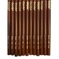New Crayola Colored Pencils 12 Count Brown