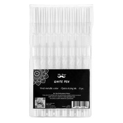 Mr. Pen- White Pens 8 Pack White Gel Pens for Artists White Gel Pen White Ink…