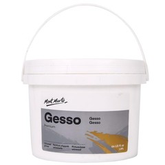 Premium Gesso Universal Primer 64oz 1.89L For Acrylic Oil Paint Pencils