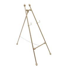 2PCS Easel Stands Floor Mount Golden Wedding Easel Stand For Wedding Party