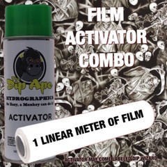 DEATH & SKULLS GRIM REAPER DIP APE ACTIVATOR FILM COMBO HYDRO WATER TRANSFER