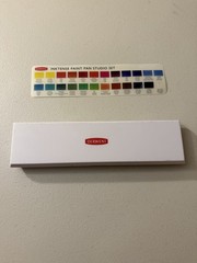 Derwent Inktense Watercolor Paint Pan Studio 24 Color Set Arts & Crafts Pre-Own