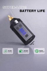 Tattoo Machine Battery Pack Wireless Power Supply 1500mAh LED Display Type-C
