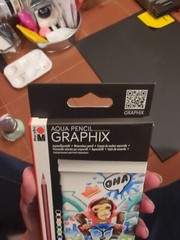 MARABU ART – GRAPHIX AQUA PENCIL- FUNKY MONKEY-12 PIECES- BRAND NEW UNOPENED